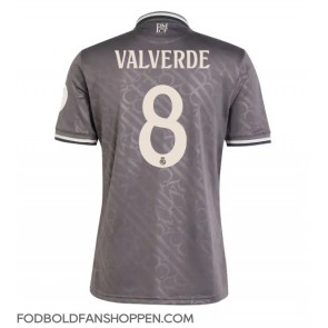 Real Madrid Federico Valverde #8 Tredjetrøje 2024-25 Kortærmet